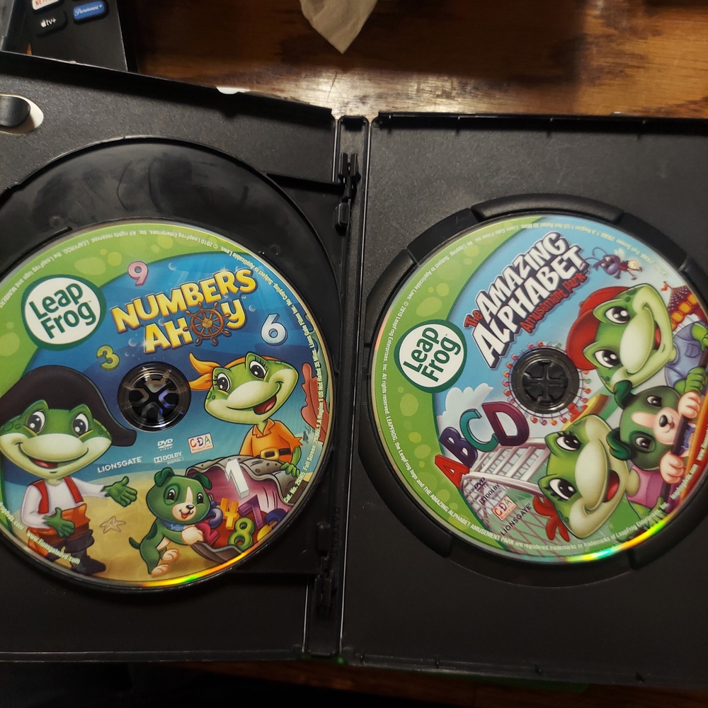LeapFrog 3-DVD Learning Collection - Green - Picture 2 of 2